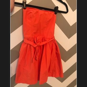 Abercrombie kids orange dress